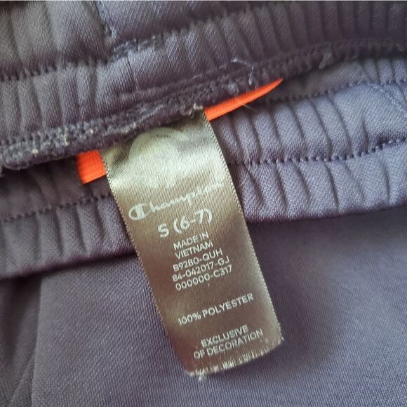 Champion Boy's Performance Jogger Sweatpants Size S (6/7) - Picture 5 of 6